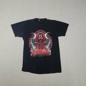 Zuni Rob Zombie Black Band Tee - Size Small - Excellent Condition
